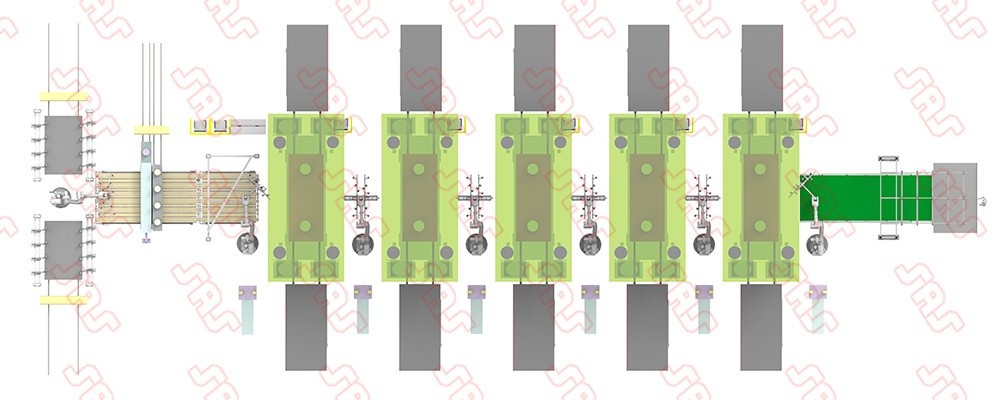 七軸機(jī)器人沖壓線